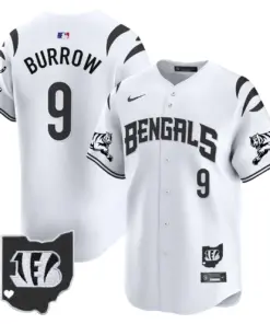 Cincinnati Bengals Nike Vapor Premier Limited Stitched Jersey - White - Image 8