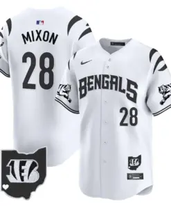 Cincinnati Bengals Nike Vapor Premier Limited Stitched Jersey - White - Image 11