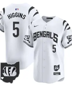 Cincinnati Bengals Nike Vapor Premier Limited Stitched Jersey - White - Image 12