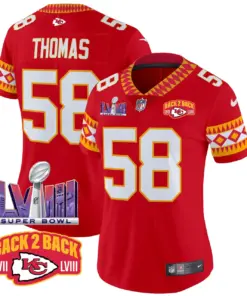 Kansas City Chiefs Nike Women's Special Vapor Limited Stitched Jersey - Red - Image 4