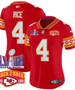 Kansas City Chiefs Nike Women's Special Vapor Limited Stitched Jersey - Red - Image 7