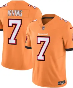 Tampa Bay Buccaneers Nike Throwback Vapor Limited Stitched Jersey V3 - Orange - Image 7