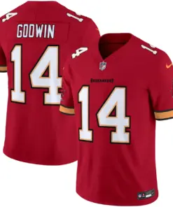 Tampa Bay Buccaneers Nike Throwback Vapor Limited Stitched Jersey V3 - Orange - Image 11