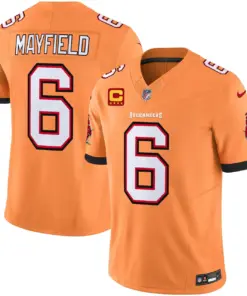 Tampa Bay Buccaneers Nike Throwback Vapor Limited Stitched Jersey V3 - Orange