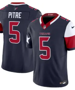 Houston Texans Nike 2024 Vapor Limited Stitched Jersey V5 - Powder Blue - Image 18