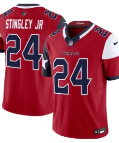 Houston Texans Nike 2024 Vapor Limited Stitched Jersey V5 - Powder Blue - Image 24
