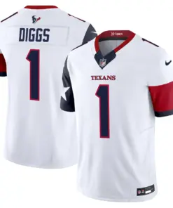 Houston Texans Nike 2024 Vapor Limited Stitched Jersey V5 - Powder Blue - Image 30