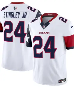 Houston Texans Nike 2024 Vapor Limited Stitched Jersey V5 - Powder Blue - Image 33