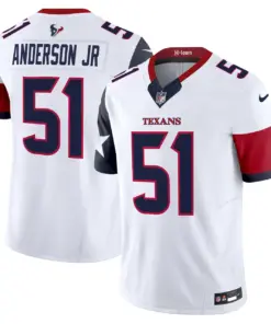 Houston Texans Nike 2024 Vapor Limited Stitched Jersey V5 - Powder Blue - Image 35