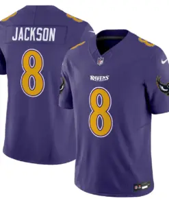 Alternative view of Baltimore Ravens Nike Special Vapor Limited Stitched Jersey - Purple