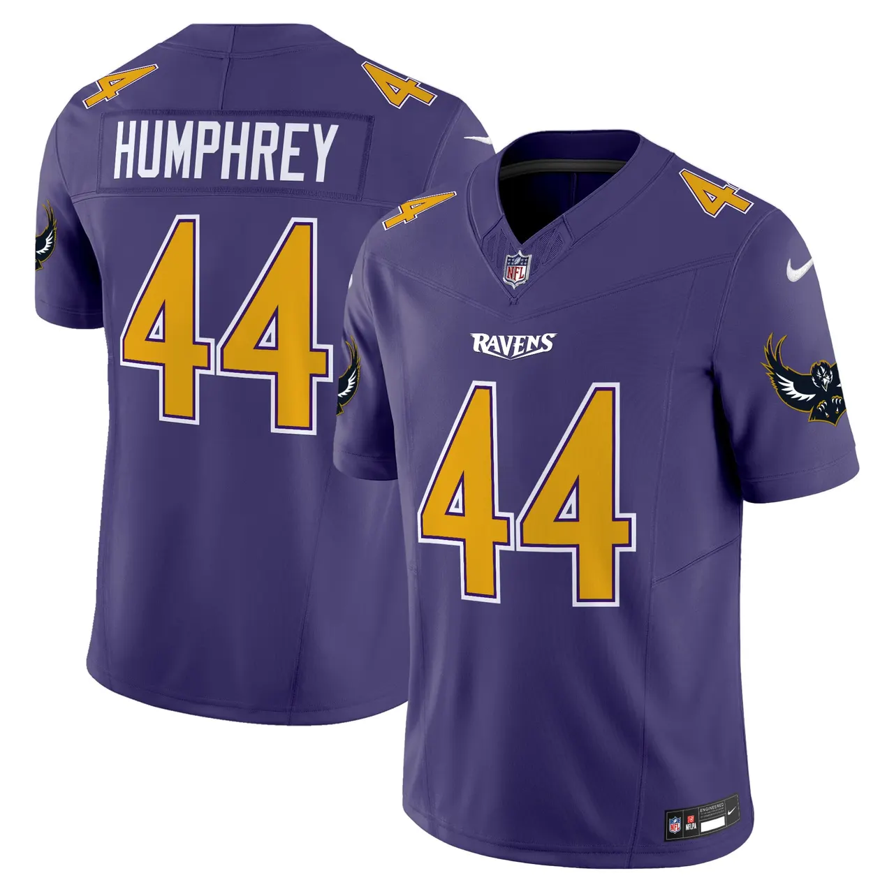 Baltimore Ravens Nike Special Vapor Limited Stitched Jersey - Purple - Image 5