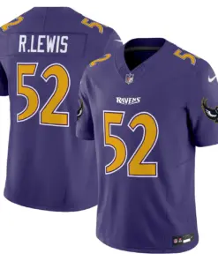 Baltimore Ravens Nike Special Vapor Limited Stitched Jersey - Purple - Image 6