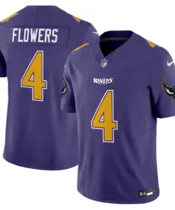 Baltimore Ravens Nike Special Vapor Limited Stitched Jersey - Purple - Image 7