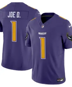 Baltimore Ravens Nike Special Vapor Limited Stitched Jersey - Purple - Image 9
