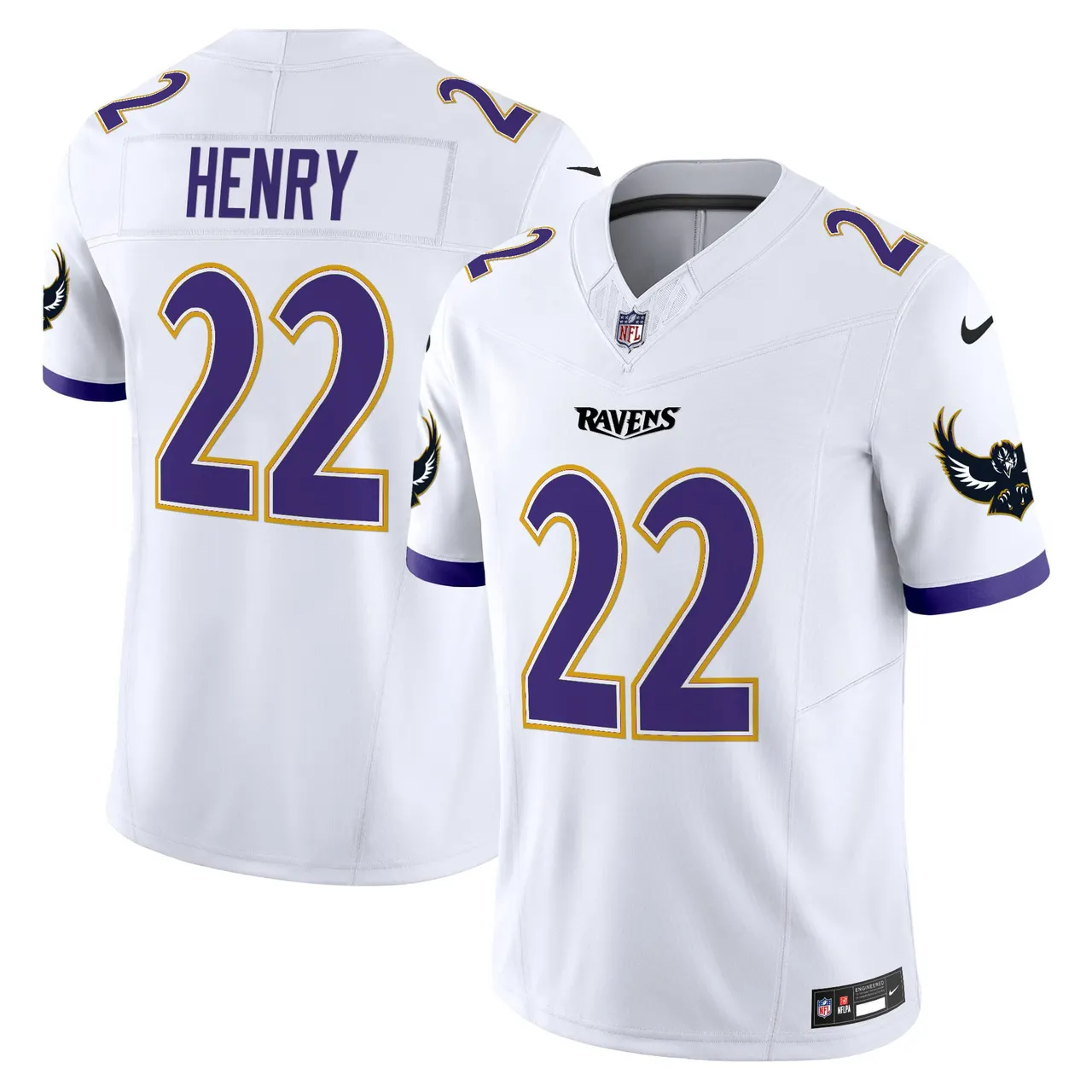 Baltimore Ravens Nike Special Vapor Limited Stitched Jersey - Purple - Image 10