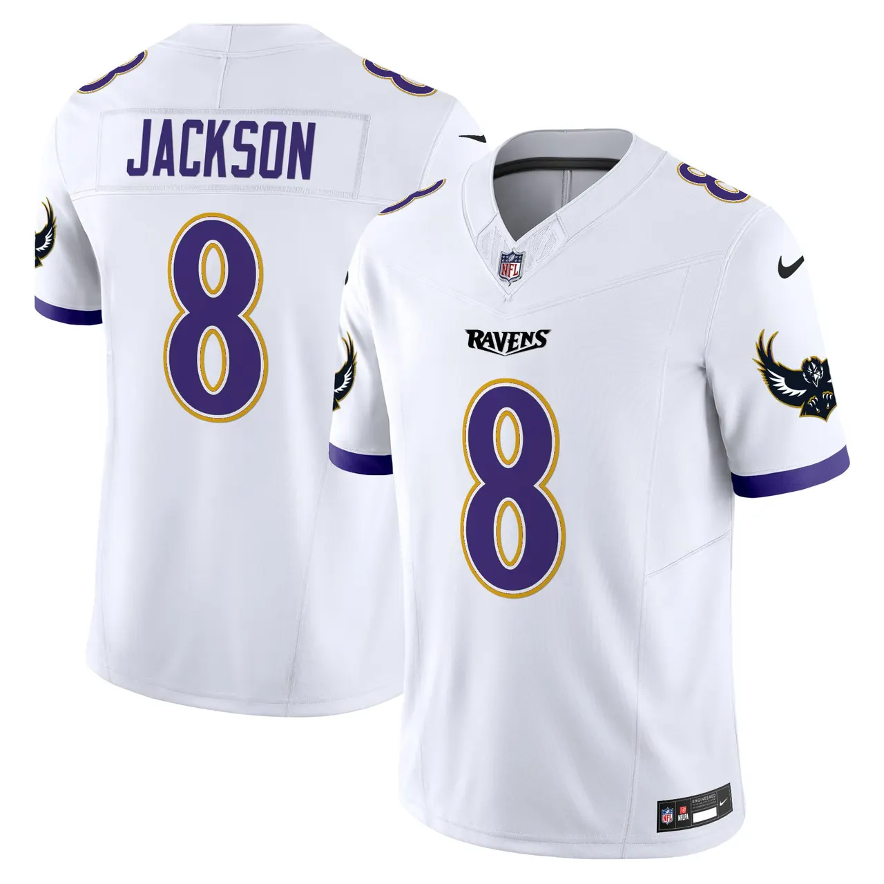 Baltimore Ravens Nike Special Vapor Limited Stitched Jersey - Purple - Image 11