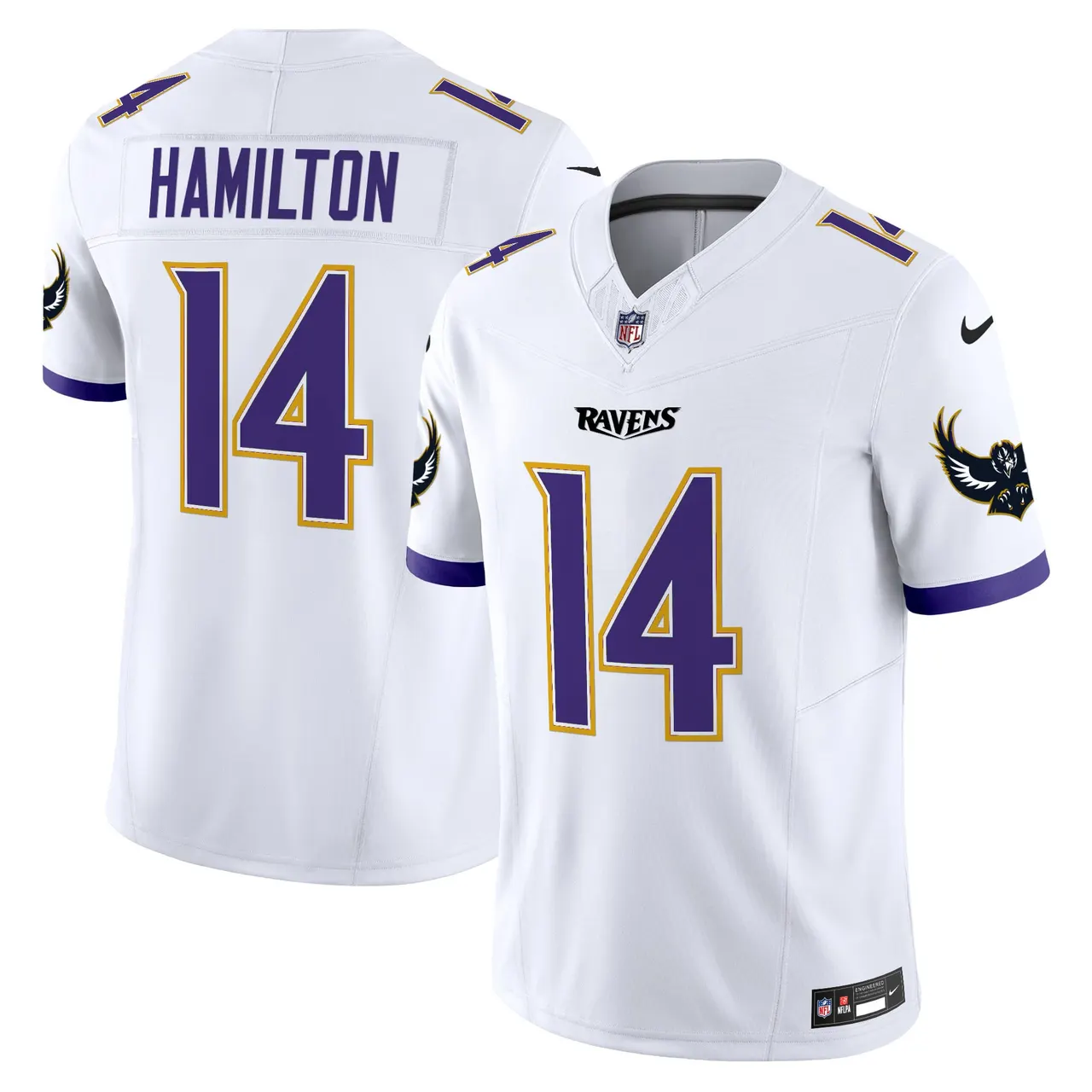 Baltimore Ravens Nike Special Vapor Limited Stitched Jersey - Purple - Image 13