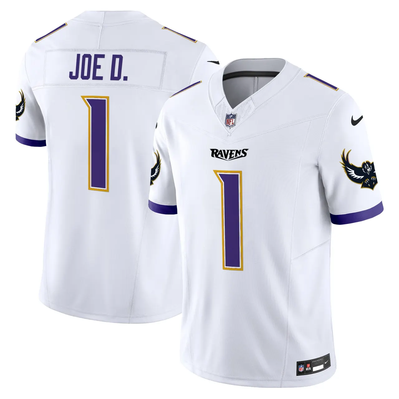 Baltimore Ravens Nike Special Vapor Limited Stitched Jersey - Purple - Image 18