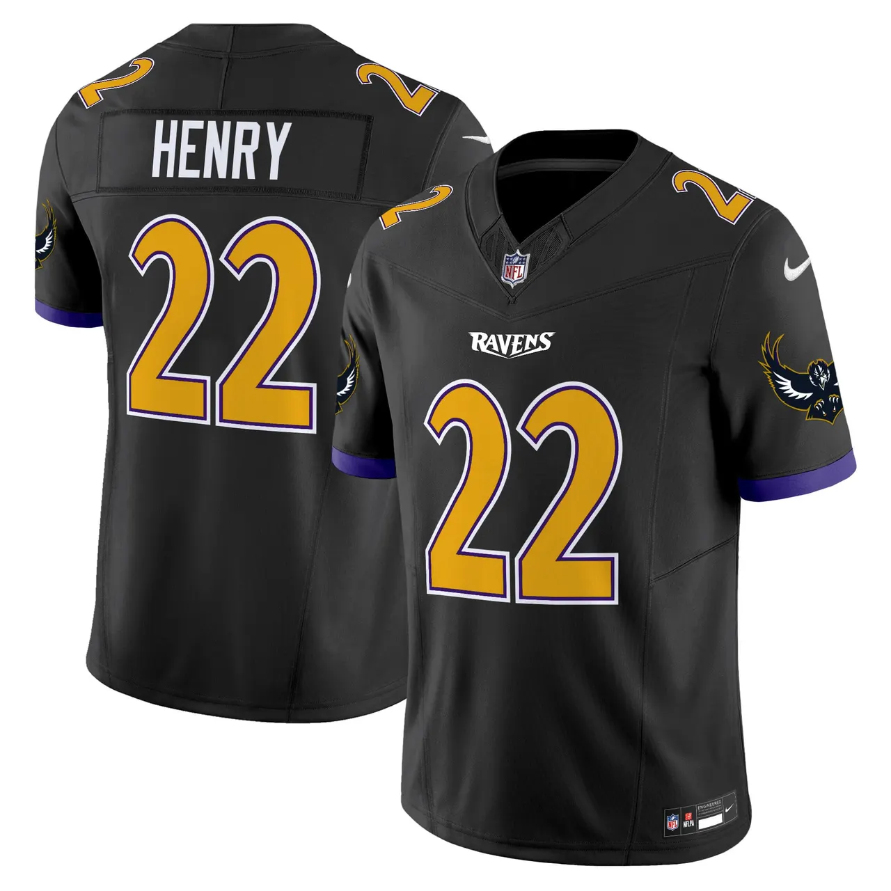 Baltimore Ravens Nike Special Vapor Limited Stitched Jersey - Purple - Image 19