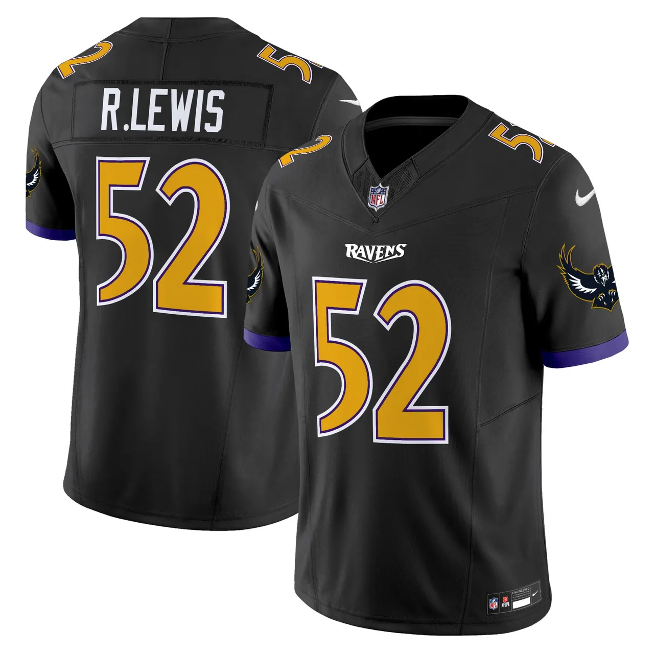 Baltimore Ravens Nike Special Vapor Limited Stitched Jersey - Purple - Image 24