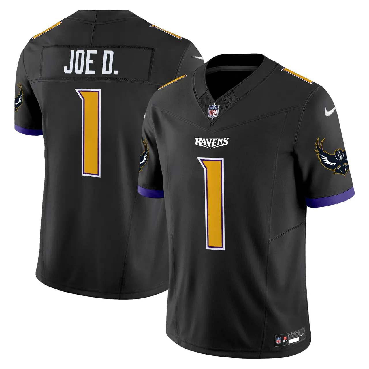 Baltimore Ravens Nike Special Vapor Limited Stitched Jersey - Purple - Image 27