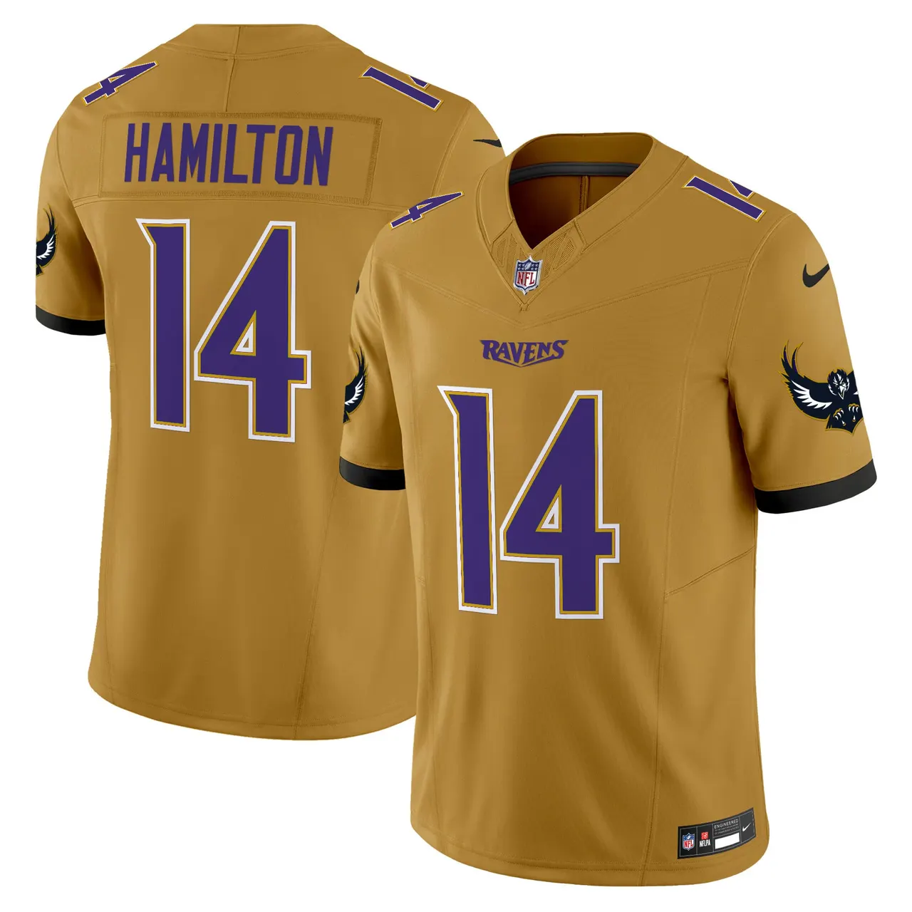 Baltimore Ravens Nike Special Vapor Limited Stitched Jersey - Purple - Image 31