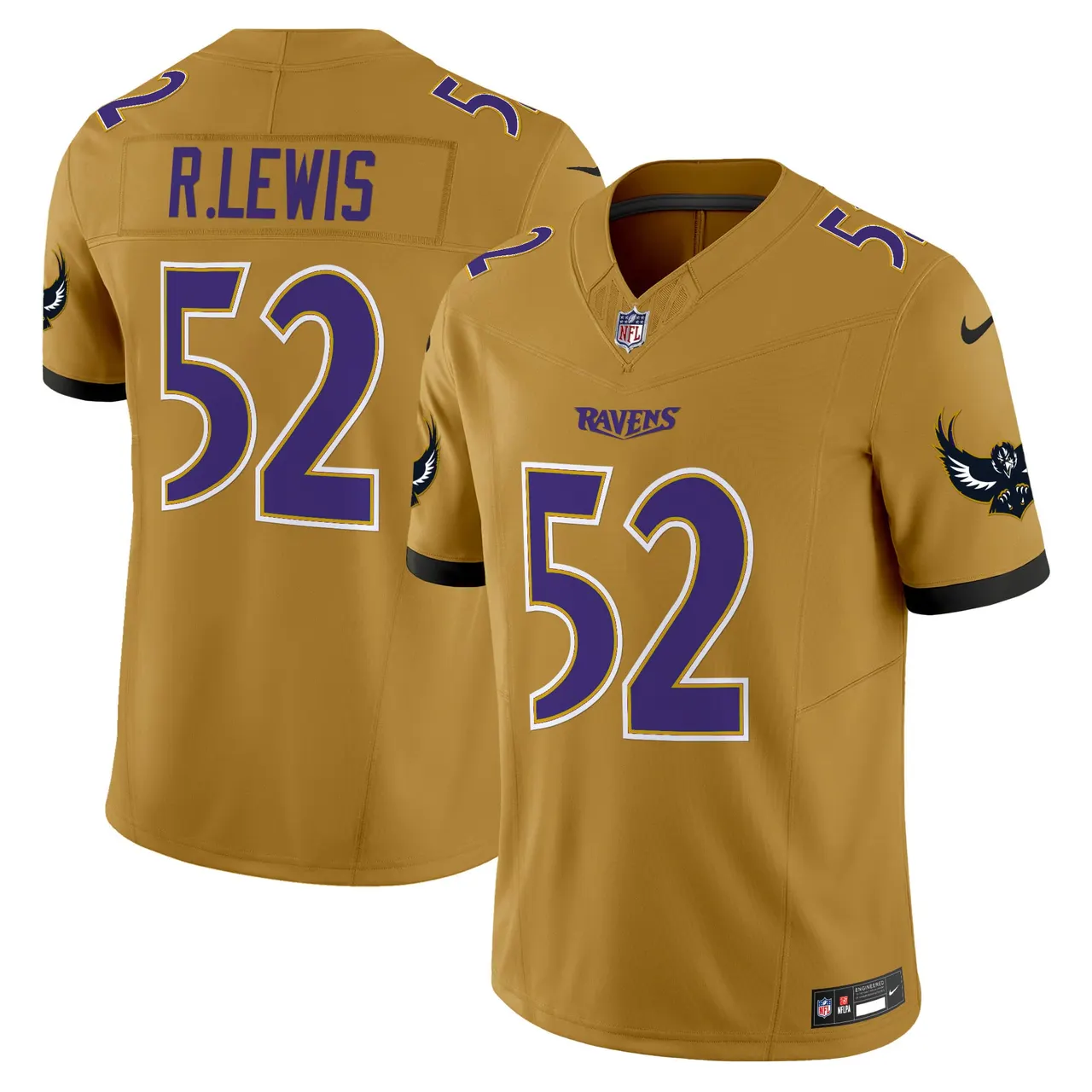Baltimore Ravens Nike Special Vapor Limited Stitched Jersey - Purple - Image 33