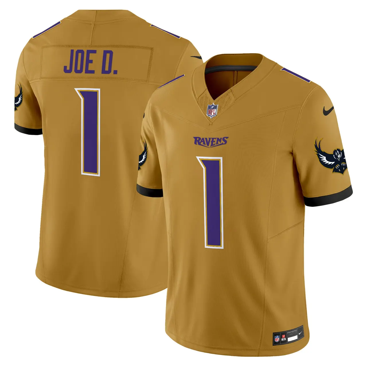 Baltimore Ravens Nike Special Vapor Limited Stitched Jersey - Purple - Image 36