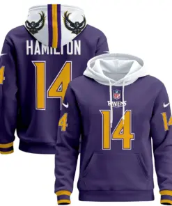 Baltimore Ravens Nike 2024 Pullover Hoodie - Purple - Image 4