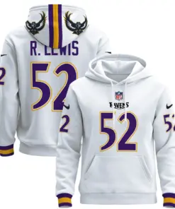 Baltimore Ravens Nike 2024 Pullover Hoodie - Purple - Image 15