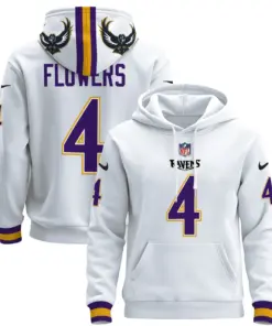 Baltimore Ravens Nike 2024 Pullover Hoodie - Purple - Image 16