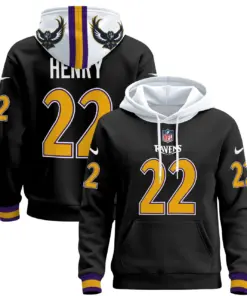 Baltimore Ravens Nike 2024 Pullover Hoodie - Purple - Image 19
