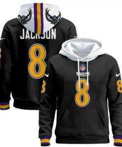 Baltimore Ravens Nike 2024 Pullover Hoodie - Purple - Image 20