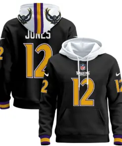 Baltimore Ravens Nike 2024 Pullover Hoodie - Purple - Image 26