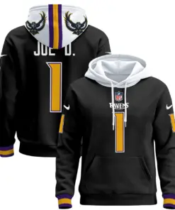 Baltimore Ravens Nike 2024 Pullover Hoodie - Purple - Image 27