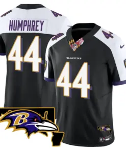 Baltimore Ravens Nike Maryland Patch Vapor Limited Stitched Jersey V3 - Purple - Image 32