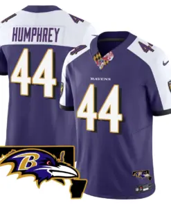 Baltimore Ravens Nike Maryland Patch Vapor Limited Stitched Jersey V3 - Purple - Image 41