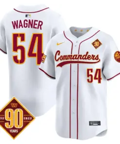 Washington Commanders Nike 90th Anniversary Patch Vapor Premier Limited Stitched Jersey - Maroon - Image 36