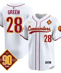 Washington Commanders Nike 90th Anniversary Patch Vapor Premier Limited Stitched Jersey - Maroon - Image 39