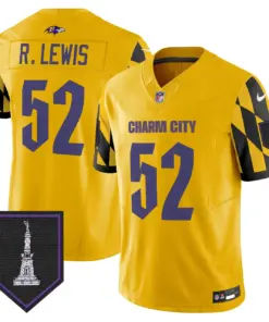 Baltimore Ravens Nike City Edition Patch Vapor Limited Stitched Jersey - Purple - Image 33