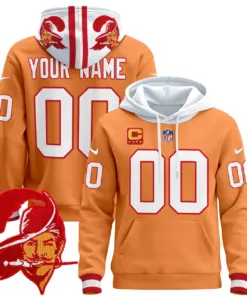 Tampa Bay Buccaneers Nike 2024 Custom Pullover Hoodie - Orange
