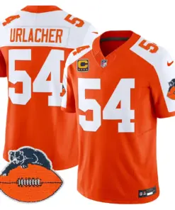 Chicago Bears Nike Throwback Vapor Limited Stitched Jersey - Navy - Image 11