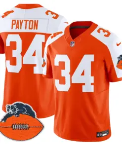 Chicago Bears Nike Throwback Vapor Limited Stitched Jersey - Navy - Image 13
