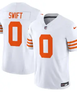 Chicago Bears Nike Throwback Vapor Limited Stitched Jersey - Navy - Image 24