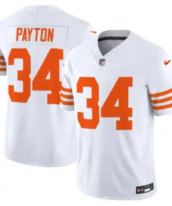 Chicago Bears Nike Throwback Vapor Limited Stitched Jersey - Navy - Image 27