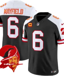 Tampa Bay Buccaneers Nike Throwback Vapor Limited Stitched Jersey V2 - Orange - Image 8