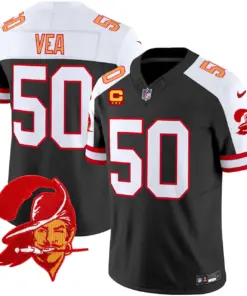Tampa Bay Buccaneers Nike Throwback Vapor Limited Stitched Jersey V2 - Orange - Image 12