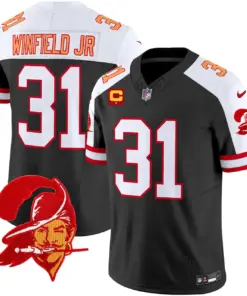 Tampa Bay Buccaneers Nike Throwback Vapor Limited Stitched Jersey V2 - Orange - Image 13
