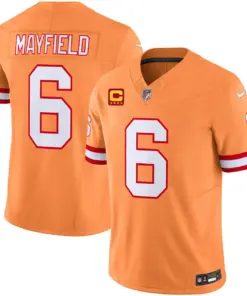 Tampa Bay Buccaneers Nike Throwback Vapor Limited Stitched Jersey V2 - Orange - Image 15