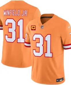 Tampa Bay Buccaneers Nike Throwback Vapor Limited Stitched Jersey V2 - Orange - Image 20